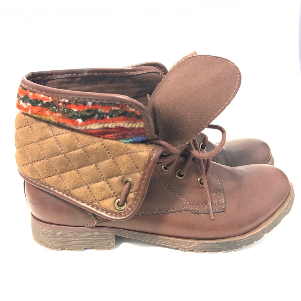 Rock and Candy Women's Lace Up Ankle Boot